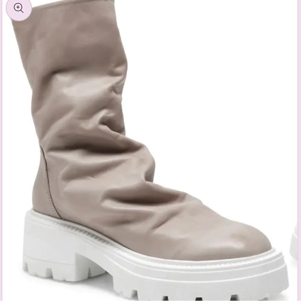 Free People Emma Ruched Boots US 8